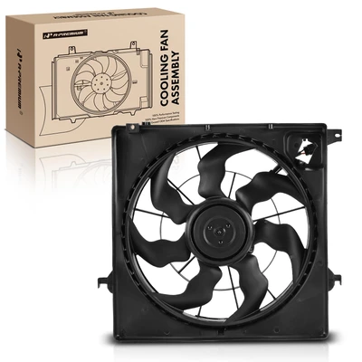 Single Radiator Cooling Fan Assembly