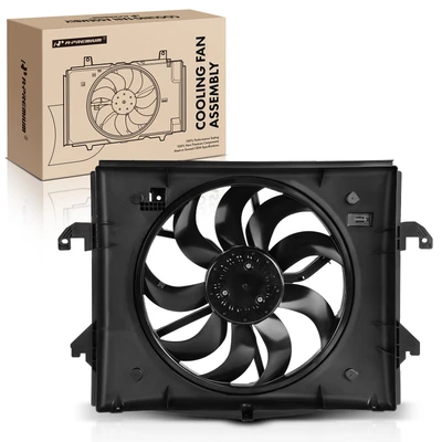 Single Engine Radiator Cooling Fan Assembly with Brushless Motor