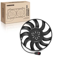 Right Engine Radiator Cooling Fan Assembly with Brushless Motor