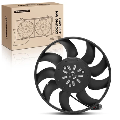 Front Left Engine Radiator Cooling Fan Assembly