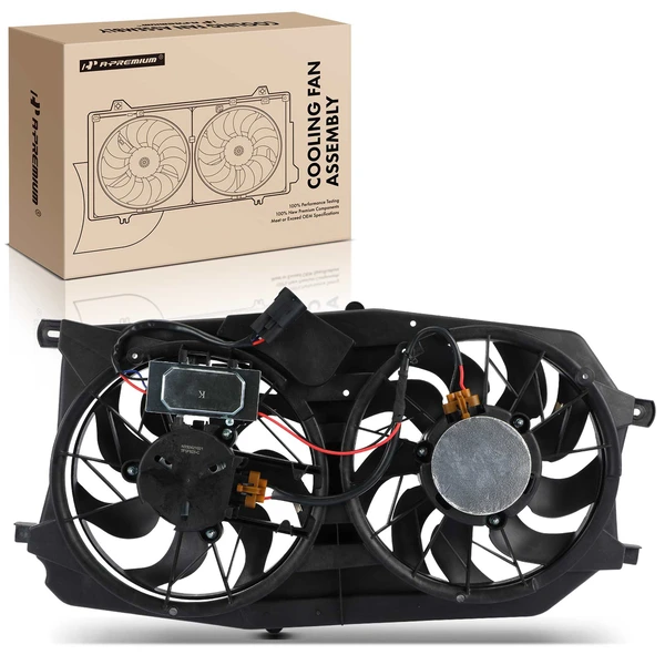 Dual Radiator Cooling Fan Assembly for 2005-2007 Mercury Montego
