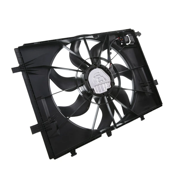 Radiator Cooling Fan Assembly with brushless motor for Mercedes-Benz C180 C200 C250 C300