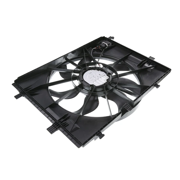 Radiator Cooling Fan Assembly with brushless motor for Mercedes-Benz C180 C200 C250 C300