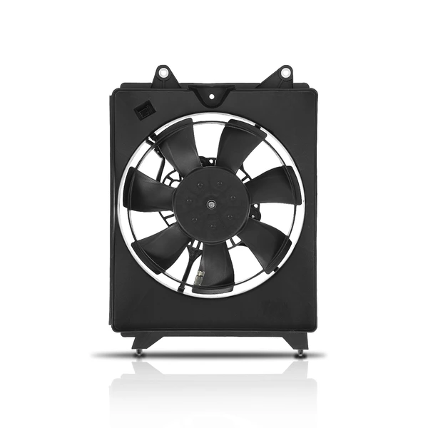 Right AC Condenser Cooling Fan Assembly with Shroud for Honda HR-V 16-22 1.8L