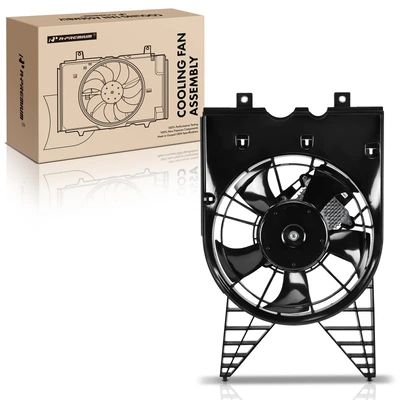 Single AC Condenser Fan Assembly with Brushless Motor
