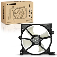 Radiator Cooling Fan Assembly with Shroud for 1991-1994 Nissan Sentra