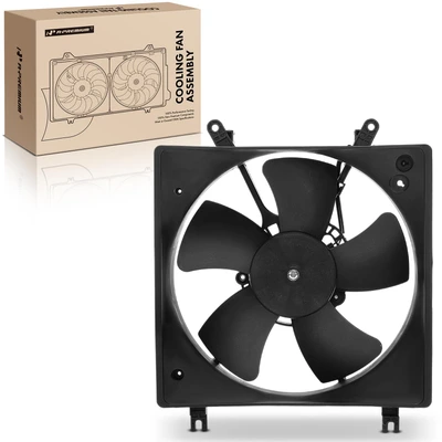 Radiator Cooling Fan Assembly with Brushed Motor