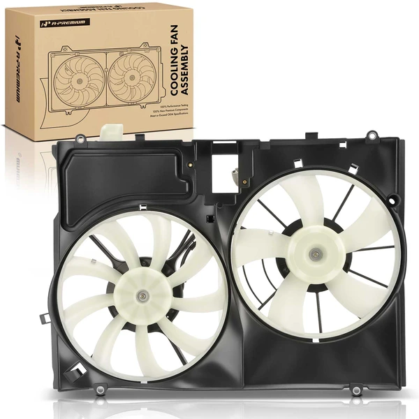 Radiator Cooling Fan Assembly with Shroud for Lexus RX350 2007-2009 V6 3.5L SUV