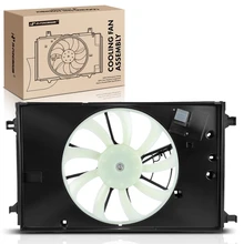 Single Radiator Cooling Fan Assembly with Control Module for 2022-2023 Toyota Corolla Cross