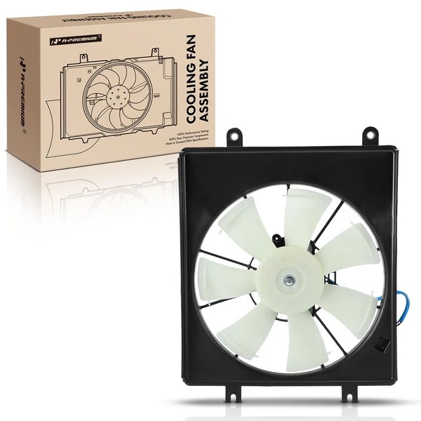 Single AC Condenser Fan Assembly for 2022 Honda Civic