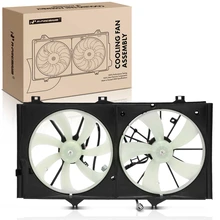 Dual Radiator Cooling Fan Assembly for 2009-2014 Toyota Venza