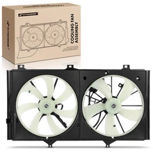 Dual Radiator Cooling Fan Assembly with Control Module