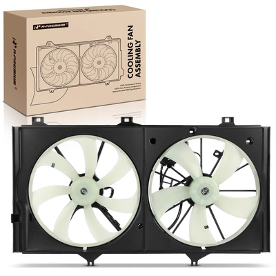 Dual Radiator Cooling Fan Assembly with Control Module