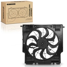 Radiator Fan Assembly with Shroud for 2018-2023 BMW X3