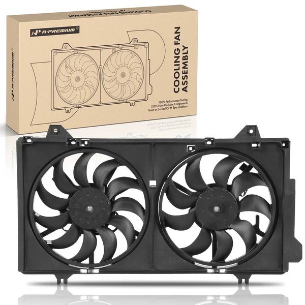 Radiator & Condenser Cooling Fan Assembly for 2014-2020 Mazda 6