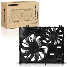 Dual Radiator Cooling Fan Assembly with Shroud