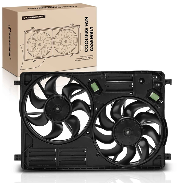 Dual Engine Radiator Cooling Fan Assembly for Ford Escape 2017-2019 Lincoln MKC