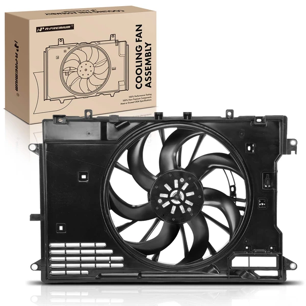 Single Radiator Fan Cooling Motor with Brushless Motor for 2021-2023 Mazda 3