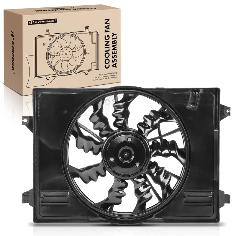 Single Radiator Fan Cooling Motor for Hyundai Ioniq 5 2022-2024 Ioniq 6 2023-2024 Kia EV6