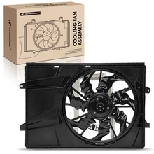 Single Radiator Cooling Fan Assembly with Brushless Motor for 2021-2023 Hyundai Santa Fe