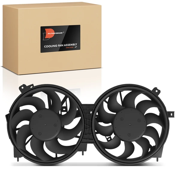 Dual Radiator Cooling Fan Assembly for Nissan Altima 2019-2024 L4 2.5L GAS DOHC