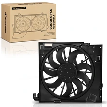 Radiator Fan Assembly with Shroud for 2012-2015 Jaguar XKR-S