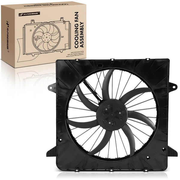 Single Radiator Fan Cooling Motor with Brushless Motor for Chevrolet Traverse 2018-2019