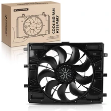 Single Radiator Cooling Fan Assembly with Brushless Motor for 2020-2024 Cadillac XT4