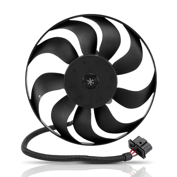 Radiator Cooling Fan Assembly for Audi TT 2003-2006 Volkswagen Jetta Golf R32