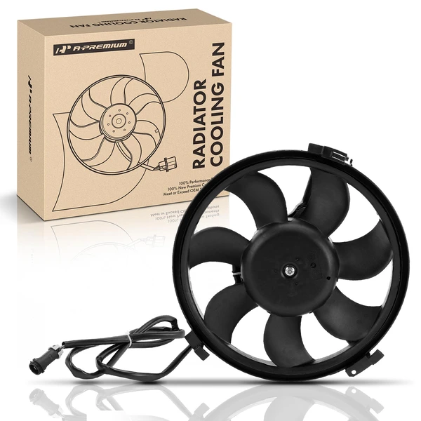 Radiator Cooling Fan Assembly for Audi A4 2001 Volkswagen Passat 1998-2001 278mm