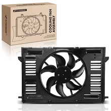 Single Radiator Fan Cooling Assembly with Brushless Motor for 2017-2020 Audi A4