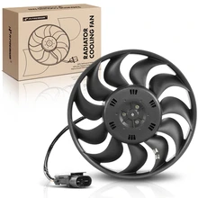 Left Radiator Cooling Fan Assembly with Brushless Motor