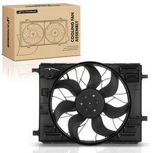 Radiator Fan Assembly with Shroud for 2022-2023 Mercedes-Benz C300