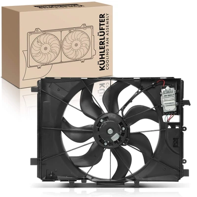 Single Engine Radiator Cooling Fan with Control Model Assembly