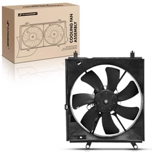 Driver Single Radiator Cooling Fan Assembly with Shroud