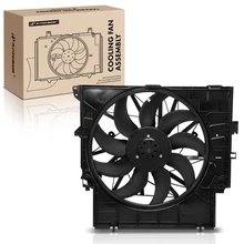 Single Radiator Fan Assembly with Brushless Motor