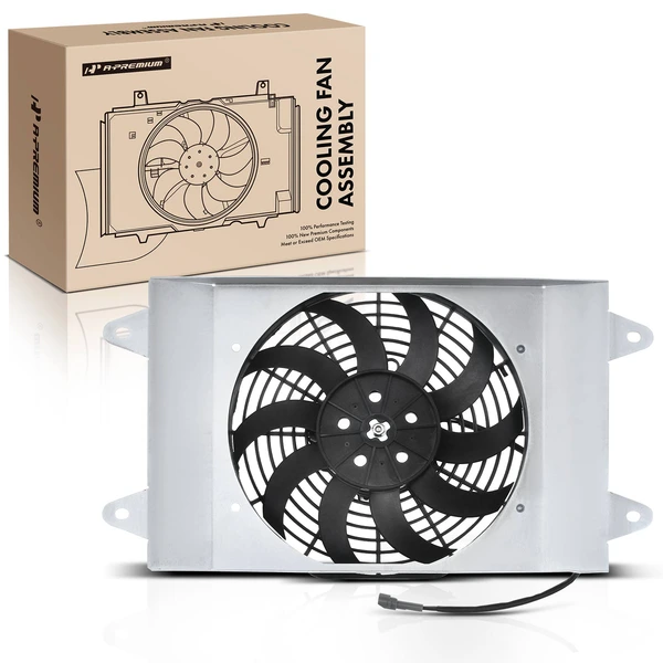 Engine Radiator Cooling Fan Assembly for Yamaha Viking 700 2014-2020 Viking VI