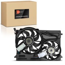 Dual Radiator Cooling Fan Assembly for 2008-2015 Volvo XC70