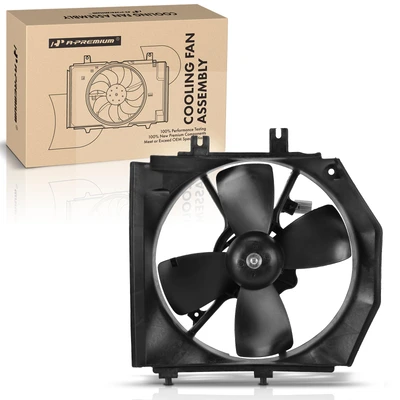 Single Driver Engine Cooling Fan Assembly
