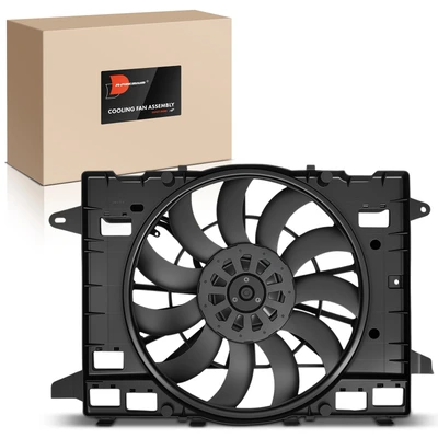 Single Radiator Fan Assembly with Brushless Motor