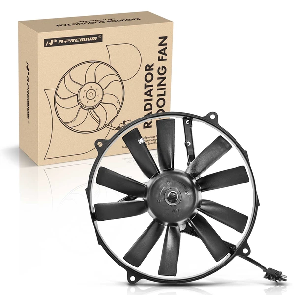 Engine Radiator Cooling Fan Assembly for 1986-1991 Mercedes-Benz 420SEL
