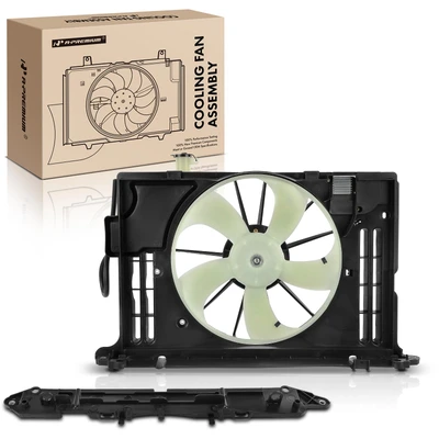 Single Radiator Fan Assembly with Shroud
