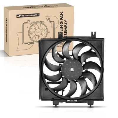 Right AC Condenser Cooling Fan Assembly