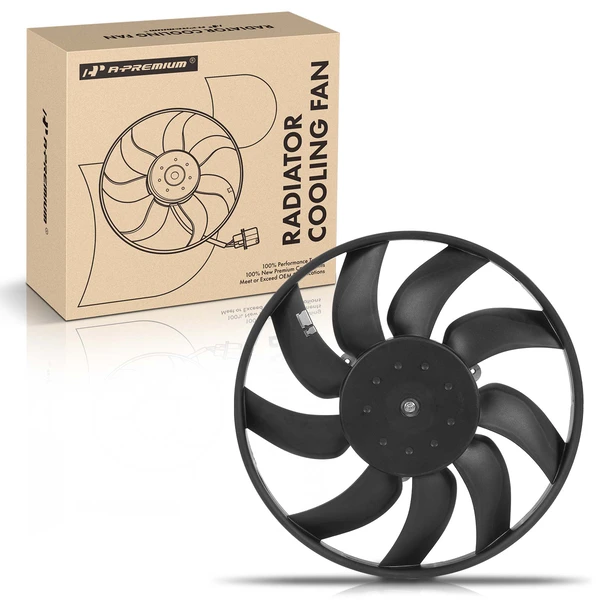 Engine Radiator Cooling Fan Assembly for 2010-2018 Mercedes-Benz Sprinter 2500