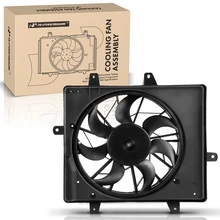 Single Radiator Cooling Fan with Shroud Assembly for 2001-2005 Chrysler PT Cruiser