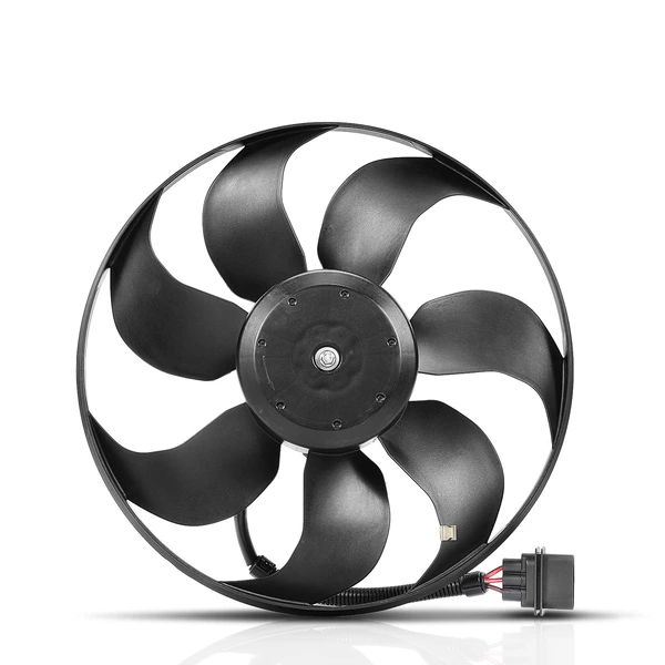 Engine Radiator Cooling Fan Assembly for Audi TT 03-06 Volkswagen Golf 02-06