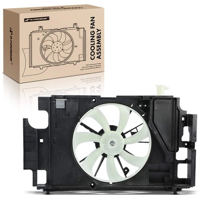 Single Engine Cooling Fan Assembly with Control Module