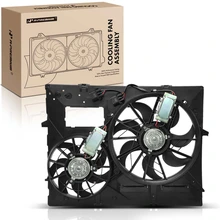 Engine Radiator Cooling Fan Assembly with Control Model