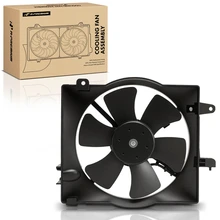 Radiator Cooling Fan Assembly with Shroud for Chevrolet Aveo Aveo5 Pontiac Wave