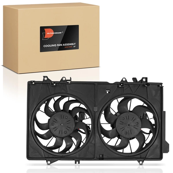 Dual Radiator Cooling Fan Assembly for 2019-2024 Mazda CX-5